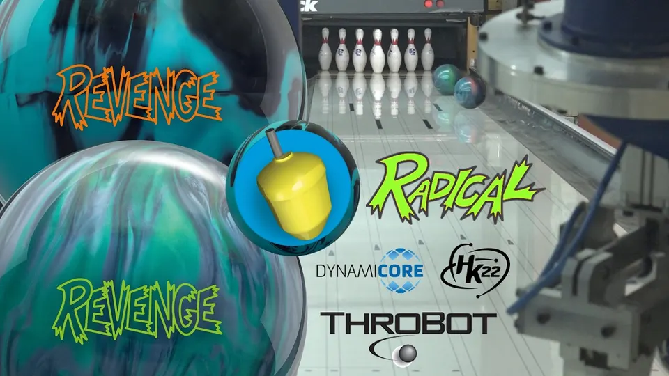 Radical Bowling // REVENGE SOLID & REVENGE PEARL // ThroBot Ball Review