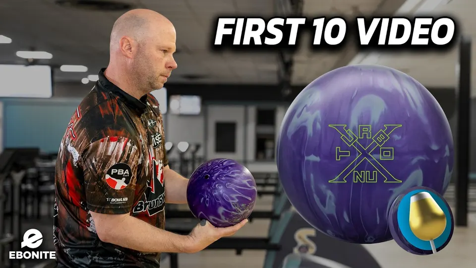 Ebonite Turbo X NU | First 10 w/ Tommy Jones