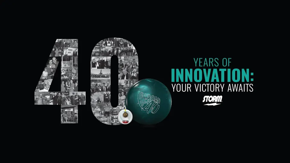 40 Years of Strikes | Introducing the Hy-Road 40 | Storm Bowling