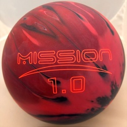 Ebonite Mission 1.0 bowling ball
