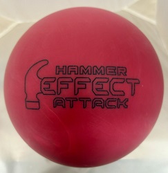 Hammer Effect Attack Red Solid bowling ball