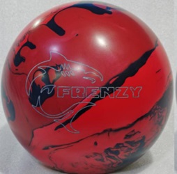 Motiv Frenzy Red/Dark Red/Black bowling ball