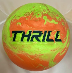 Motiv (Max) Thrill Pearl Lime/Orange bowling ball