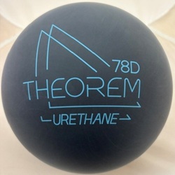 Track Inc. Theorem 78D Urethane bowling ball